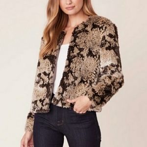 BB DAKOTA Faux Fur Jacket NWOT
